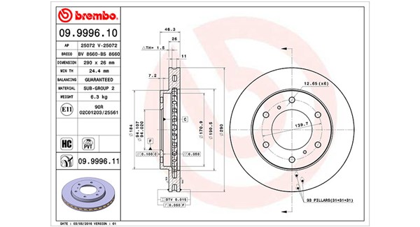 Brake Disc (360406059900)