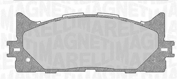 Brake Pad Set, disc brake (363916060641)