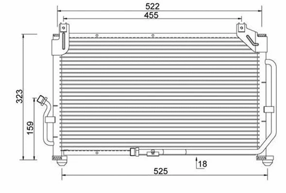 Condenser, air conditioning (359003220490)