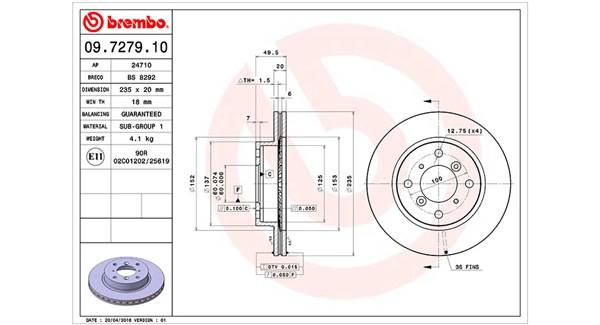 Brake Disc (360406054000)