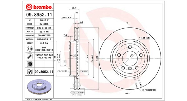 Brake Disc (360406017101)