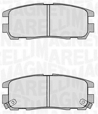 Brake Pad Set, disc brake (363916060497)