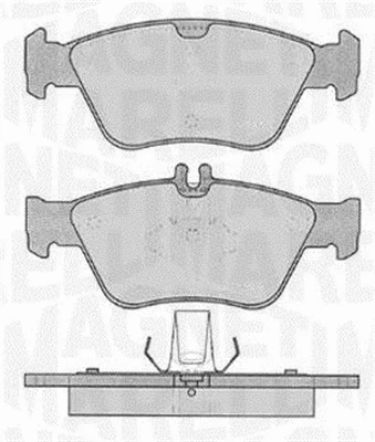 Brake Pad Set, disc brake (363916060310)
