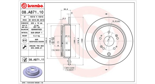 Brake Disc (360406114300)