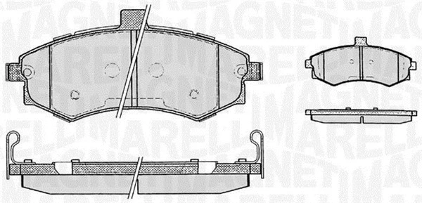 Brake Pad Set, disc brake (363916060469)