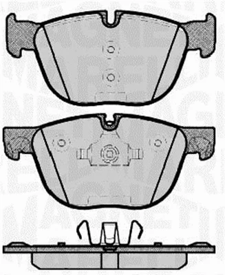 Brake Pad Set, disc brake (363916060760)