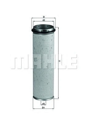 Secondary Air Filter (154074562700)