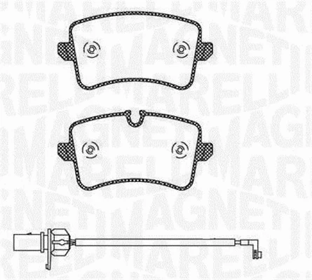 Brake Pad Set, disc brake (363916060676)