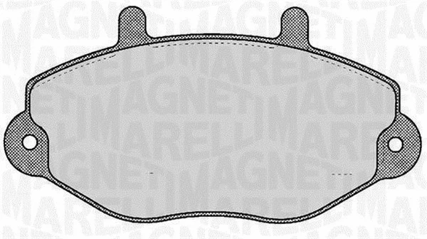 Brake Pad Set, disc brake (363916060270)