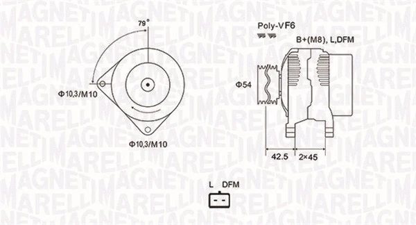 Alternator (063731879010)