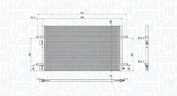 Condenser, air conditioning