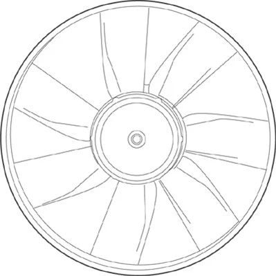 Fan, engine cooling (069422223010)