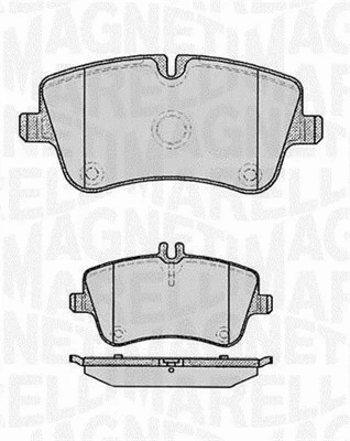 Brake Pad Set, disc brake (363916060312)