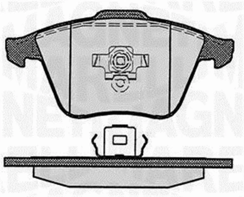 Brake Pad Set, disc brake (363916060611)