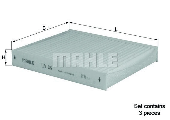 Filter, cabin air (154064182550)