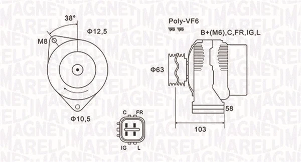 Alternator (063731727010)