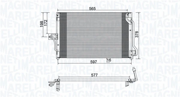 Condenser, air conditioning (350203897000)