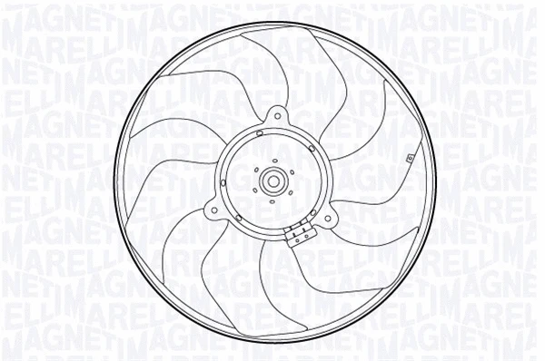 Fan, engine cooling (069422562010)