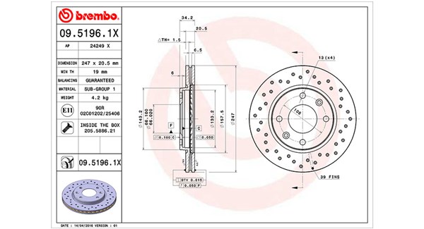 Brake Disc (360406040502)