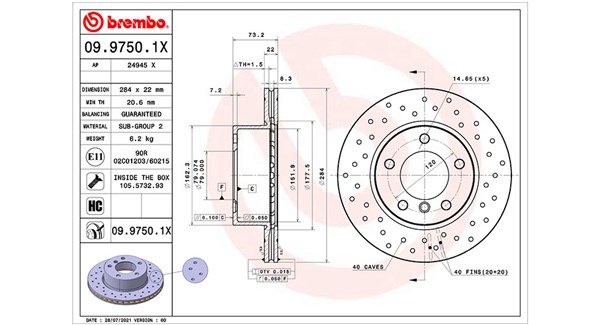 Brake Disc (360406174502)