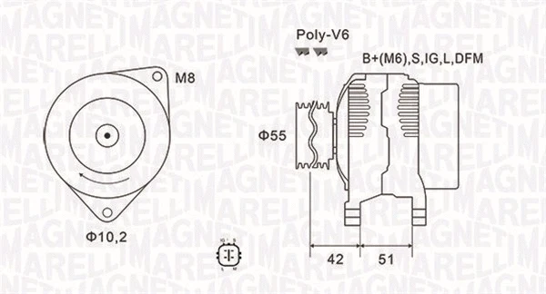 Alternator (063732126010)