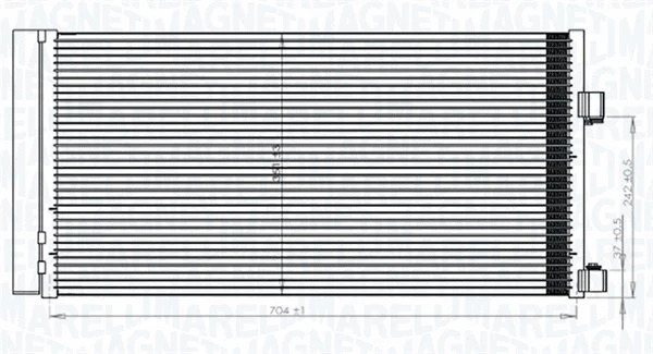 Condenser, air conditioning (350203847000)
