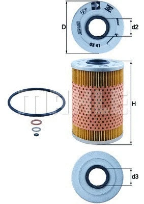 Oil Filter (154086504910)