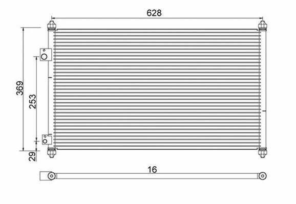 Condenser, air conditioning (359003220750)