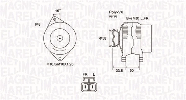 Alternator (063732020010)