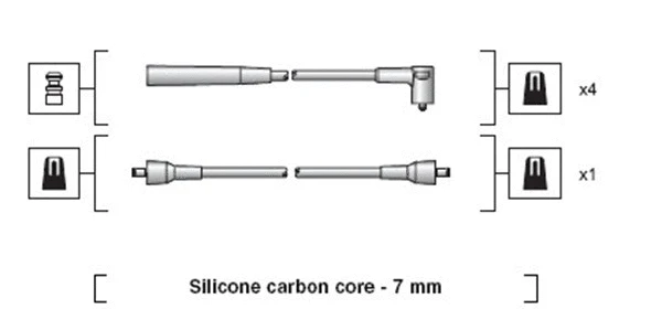 Ignition Cable Kit (941318111065)