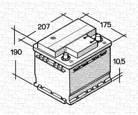 Starter Battery (067143613003)