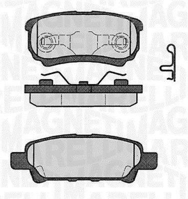 Brake Pad Set, disc brake (363916060285)
