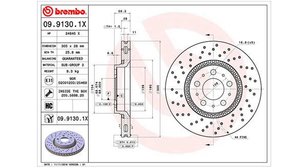 Brake Disc (360406051802)