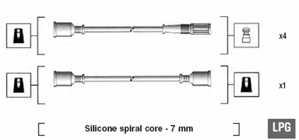 Ignition Cable Kit (941095580598)