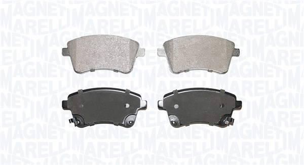 Brake Pad Set, disc brake (363916061135)