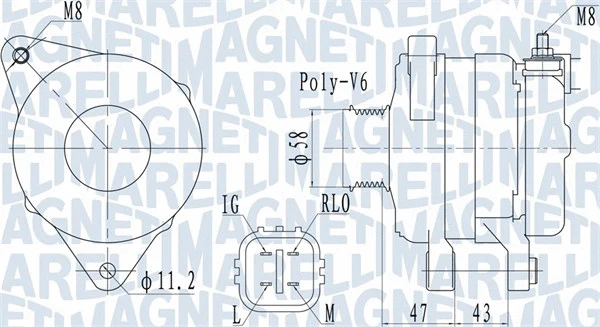 Alternator (063732097010)
