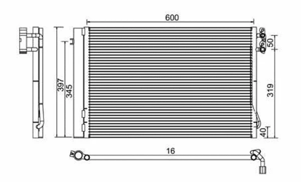 Condenser, air conditioning (359003220290)