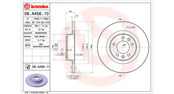 Brake Disc (360406075800)