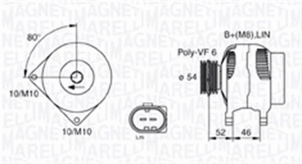 Alternator (063730031010)