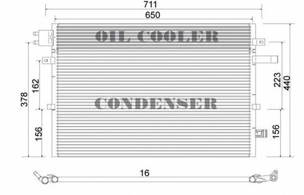 Condenser, air conditioning (359003220670)
