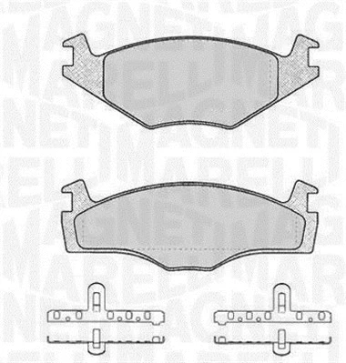 Brake Pad Set, disc brake (363916060393)