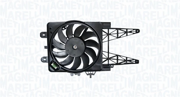 Fan, engine cooling (069422701010)