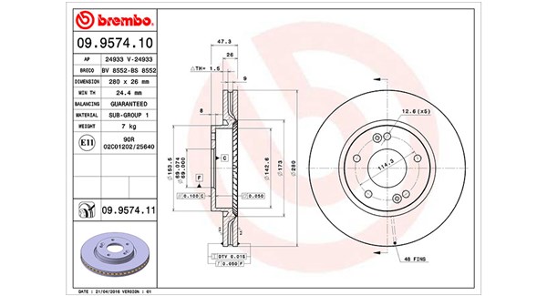 Brake Disc (360406027100)