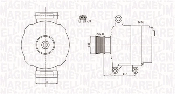 Alternator (063731869010)