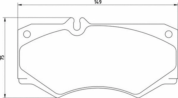 Brake Pad Set, disc brake (363700200311)