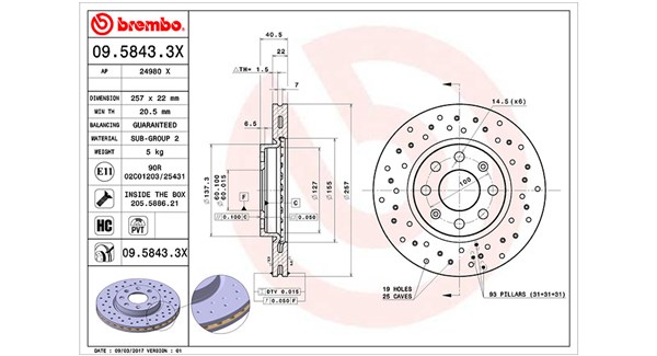 Brake Disc (360406024302)