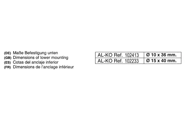 Shock Absorber (102233)
