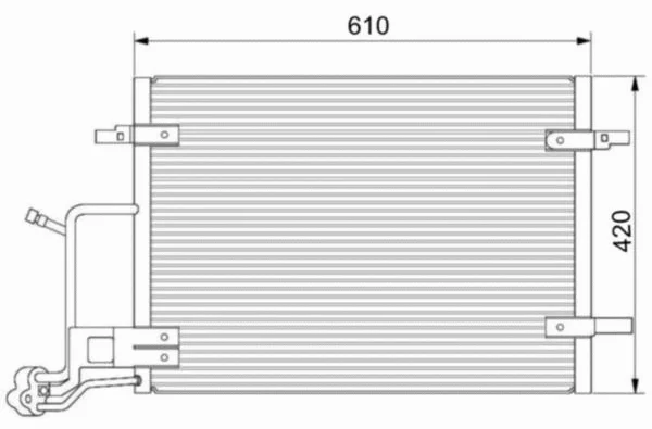 Condenser, air conditioning