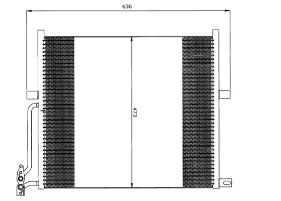 Condenser, air conditioning