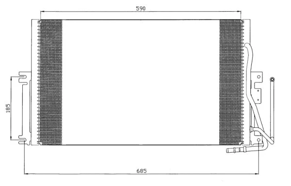 Condenser, air conditioning